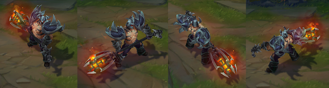《LOL》新版铁男五杀摇滚乐吉他手皮肤特效介绍