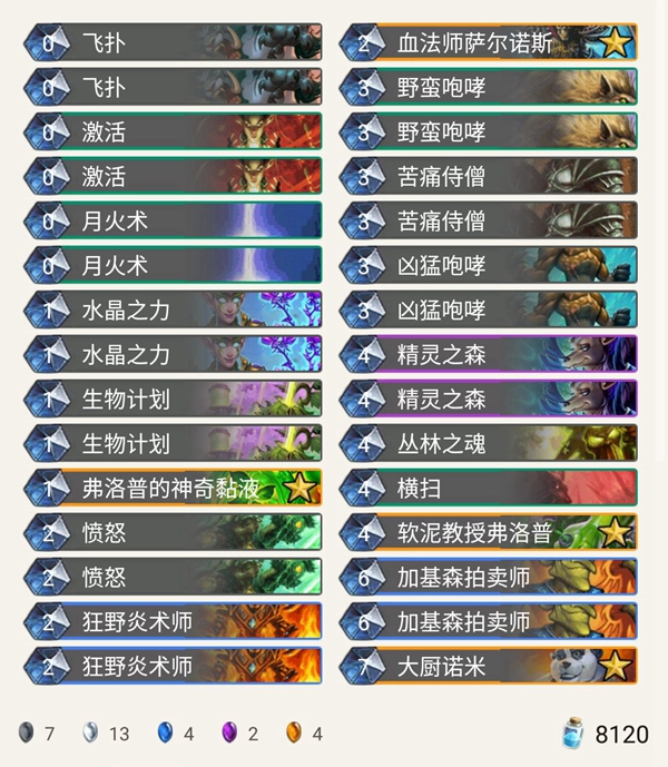 《炉石传说》暗影崛起Chinoize大厨德卡组介绍