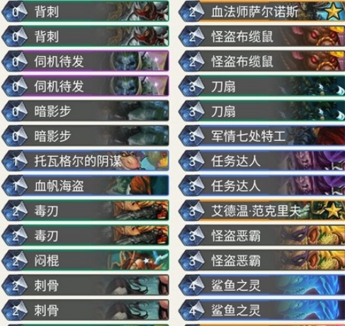 《炉石传说》暗影崛起Looksam奇迹贼卡组介绍