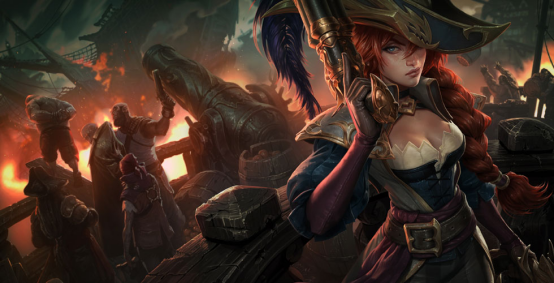 《LOL》不惧刺客！9.5三吸流女枪站撸一切