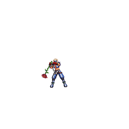 《DNF》爱心玫瑰武器特效一览