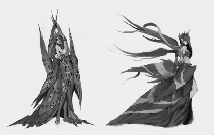 《LOL》天使姐妹手稿鉴赏