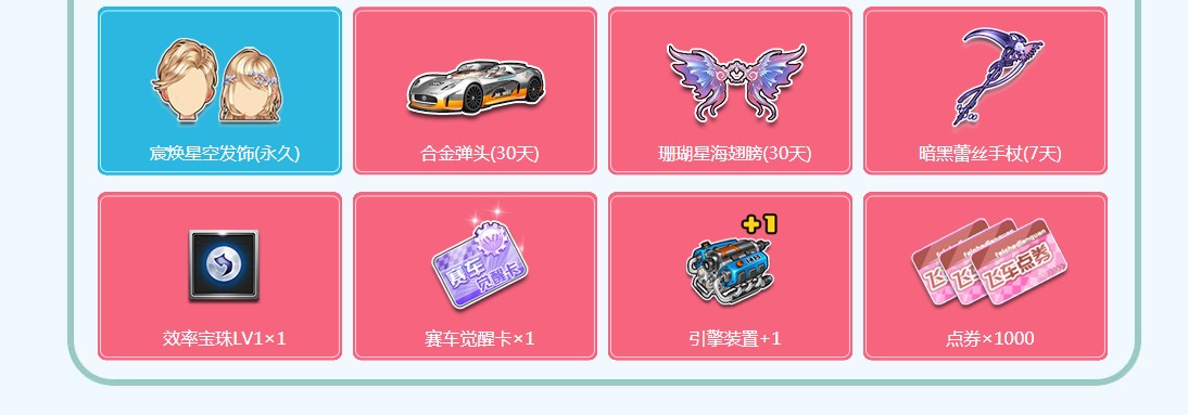 《QQ飞车》小橘子的祝福活动介绍