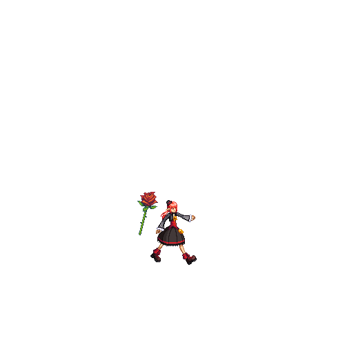 《DNF》爱心玫瑰武器特效一览