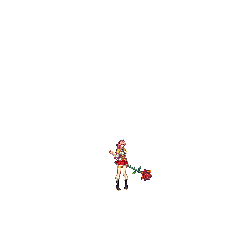 《DNF》爱心玫瑰武器特效一览