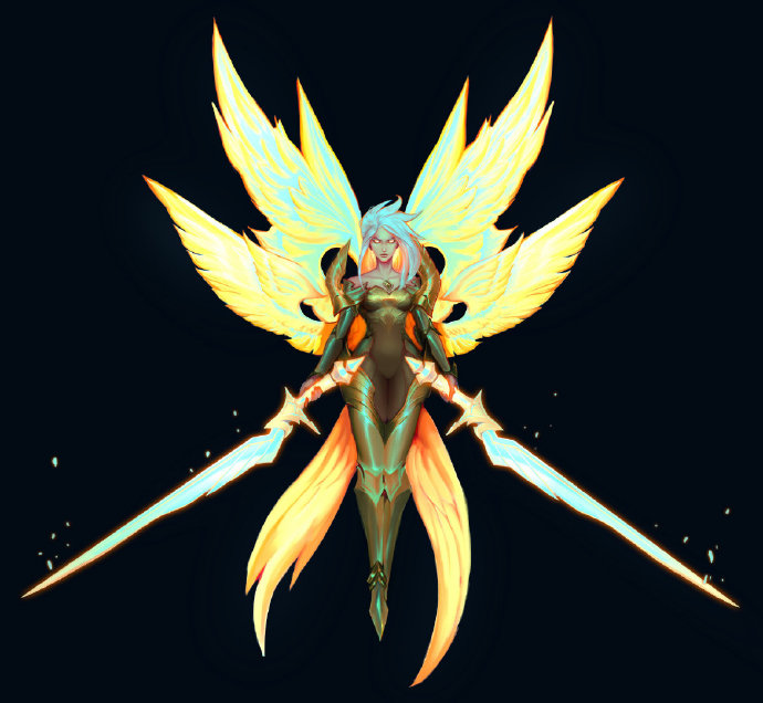 《LOL》天使姐妹手稿鉴赏