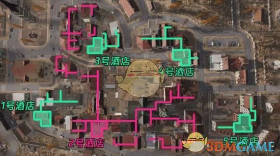 《绝地求生》雪地地图凛冬城跑酷攻略