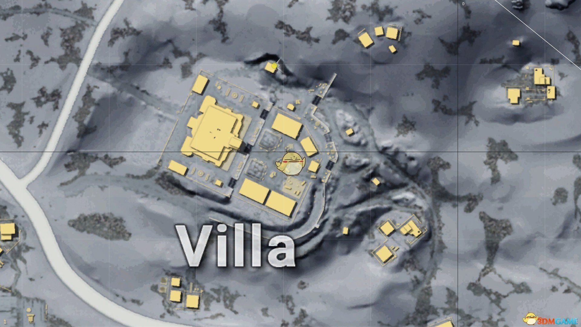 《绝地求生》雪地villa别墅详解以及打法心得