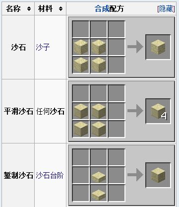 《我的世界》沙石制作详解