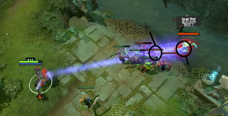 《DOTA2》莱恩技能操作教学