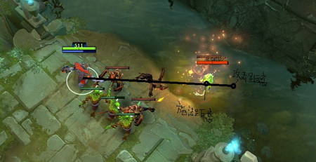 《DOTA2》莱恩技能操作教学