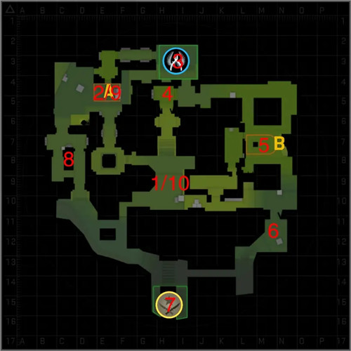 CSGO远古遗迹ruins在哪