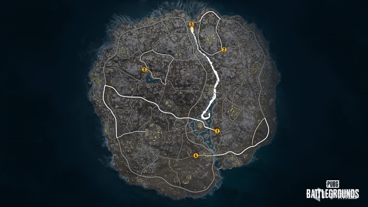 绝地求生PUBG实验室冬季竞速怎么玩