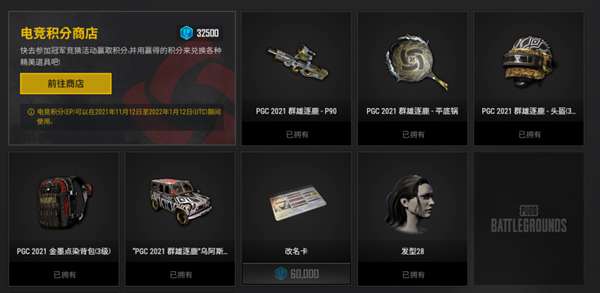 绝地求生PGC皮肤有哪些值得兑换