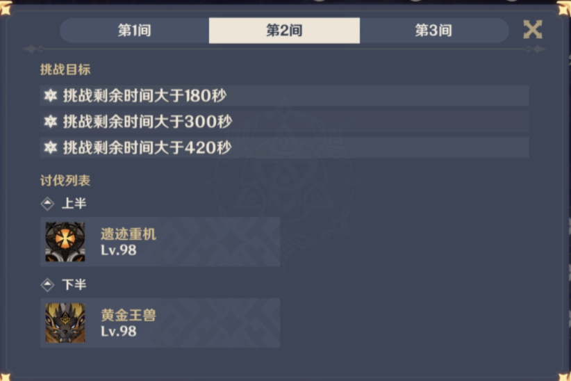 原神2.5新深渊12层怎么打