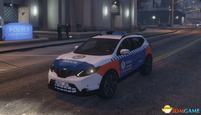侠盗猎车5日产逍客警车mod