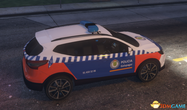 侠盗猎车5日产逍客警车mod