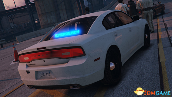 侠盗猎车52014款道奇挑战者隐形警车mod