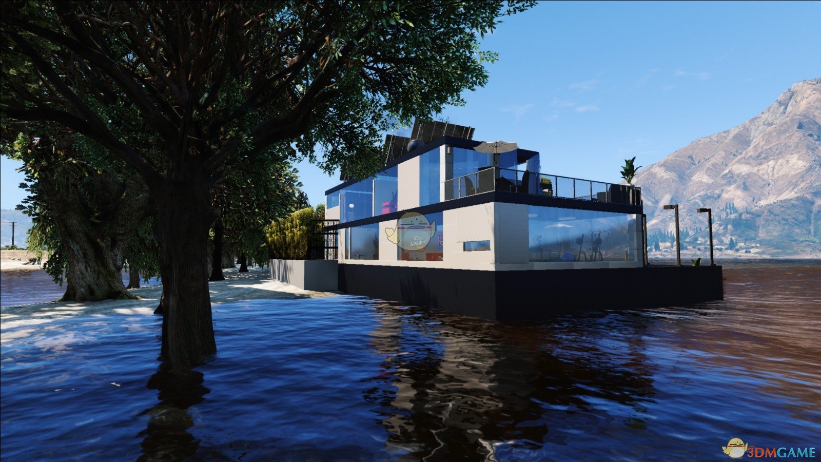 侠盗猎车5湖中别墅mod