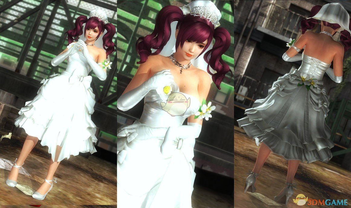 死或生5最后一战naotora白色精美婚纱mod