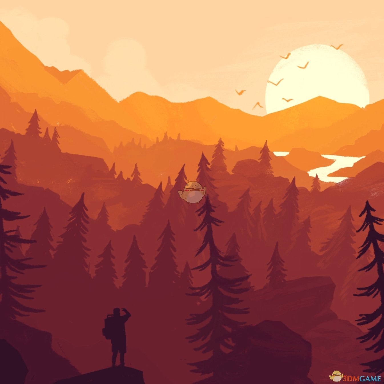 wallpaperengine看火人夕阳动态壁纸