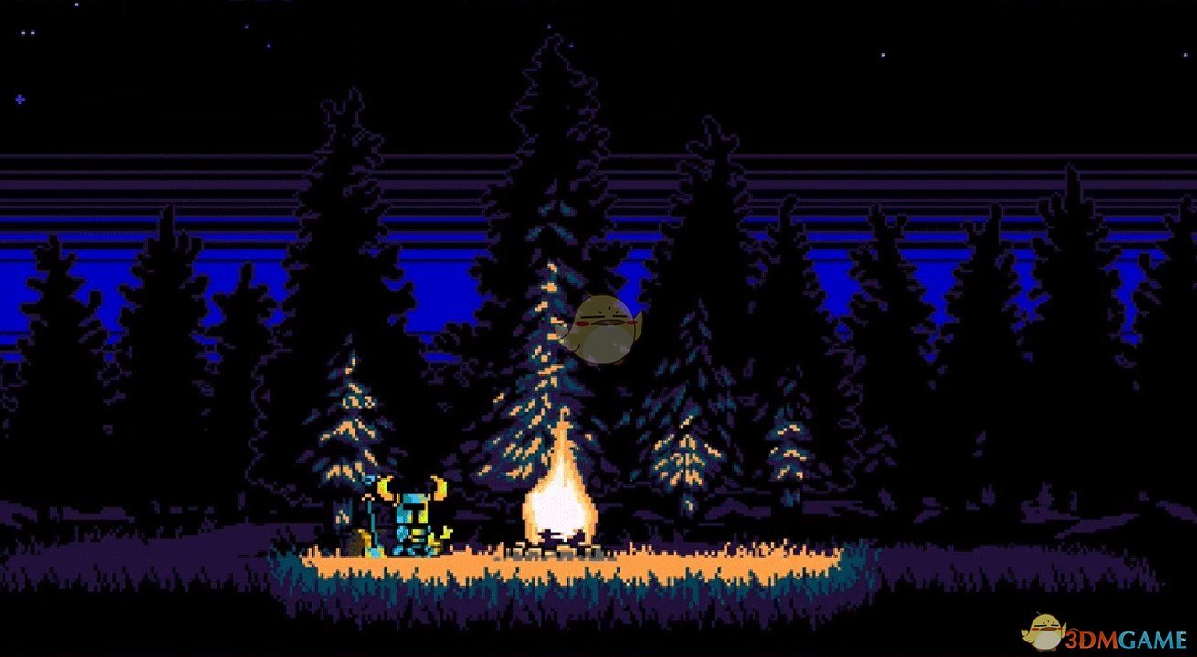 《Wallpaper Engine》铲子骑士 - 夜晚篝火动态壁纸