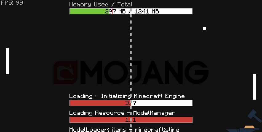 《我的世界》可互动的加载界面MOD