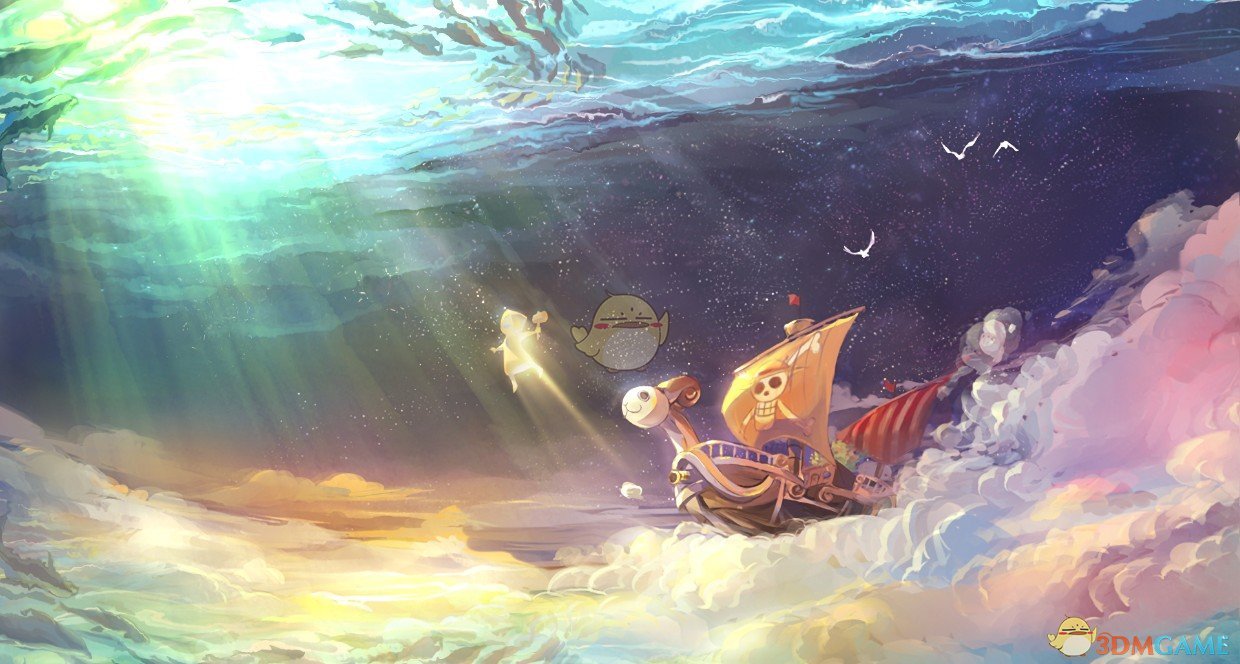 《Wallpaper Engine》梅丽号天空与大海之间动态壁纸