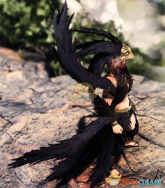 《怪物猎人：世界》黑鹰之羽套装MOD