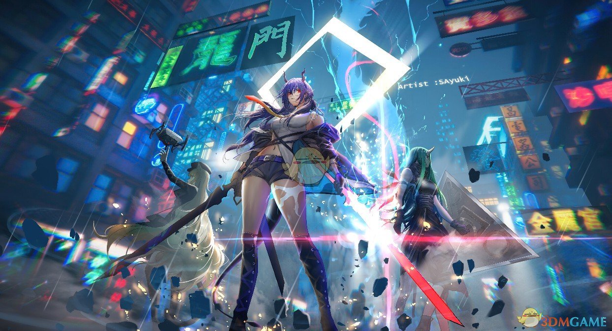 《Wallpaper Engine》明日方舟赛博朋克动态壁纸