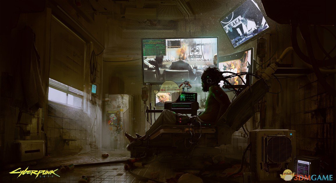 《赛博朋克2077》官方原画集