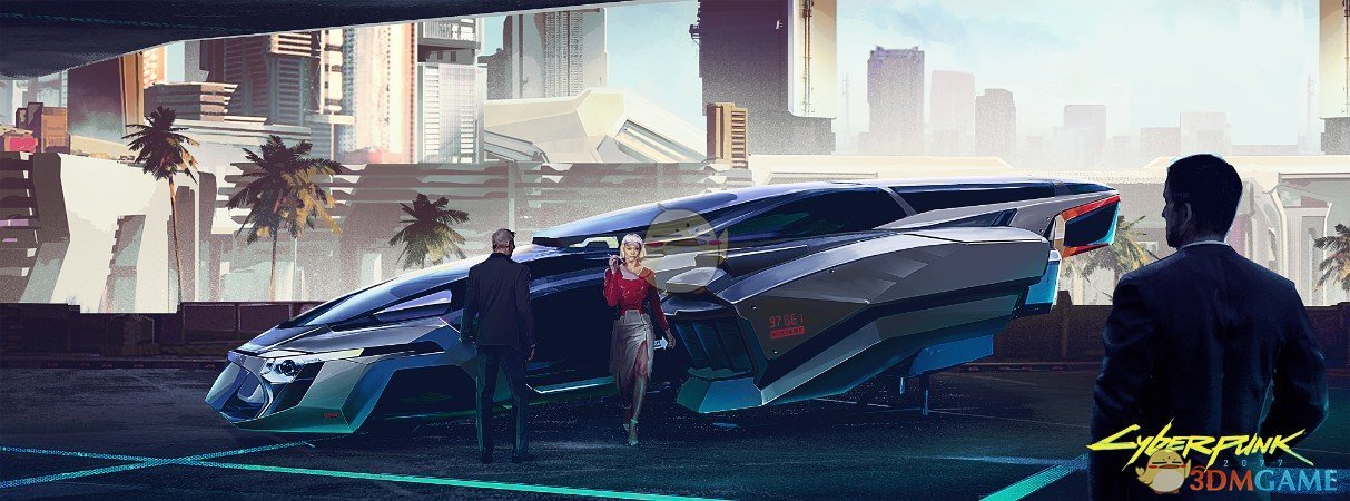 《赛博朋克2077》官方原画集