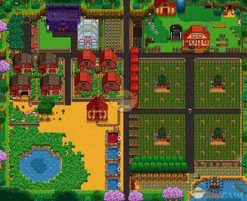 《星露谷物语》简单农场地图修改MOD
