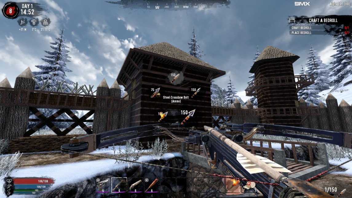 《七日杀》界面美化和高级HUD MOD