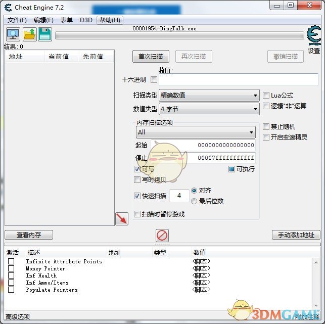 《赛博朋克2077》CT五项修改器