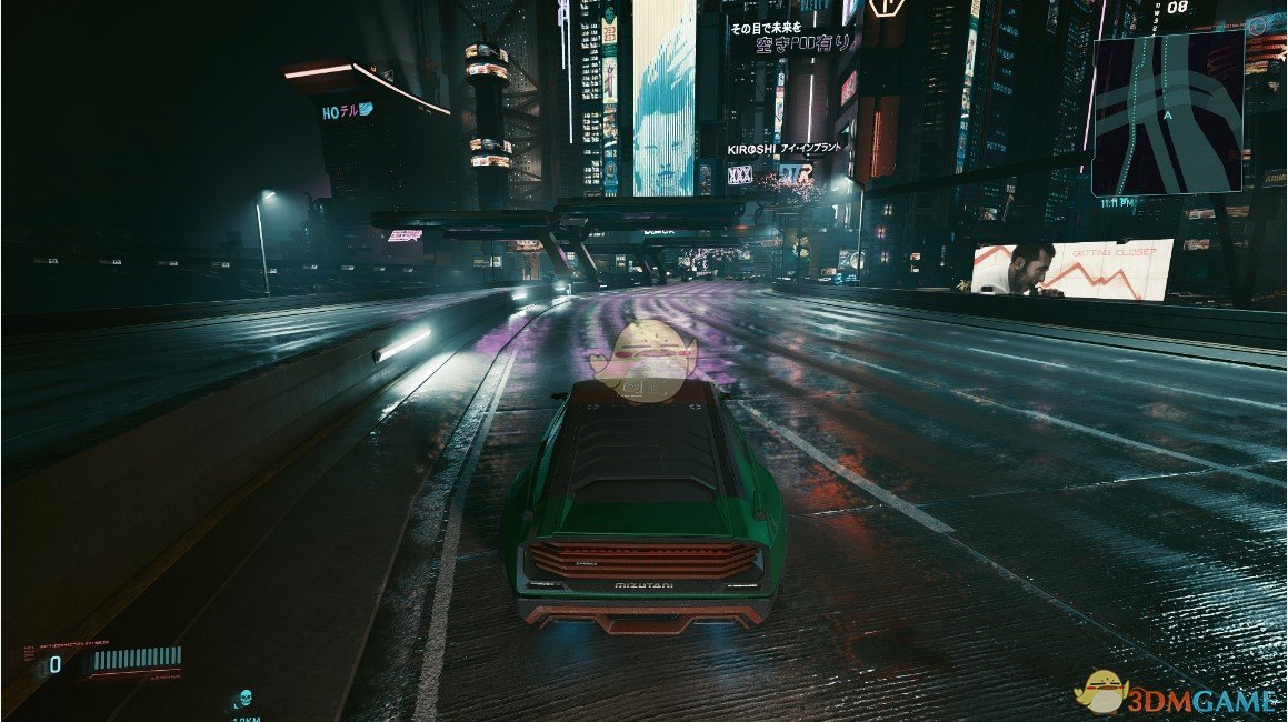 《赛博朋克2077》地面湿润增强MOD