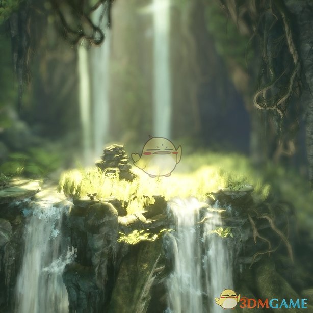《Wallpaper Engine》星际战甲瀑布山洞场景动态壁纸