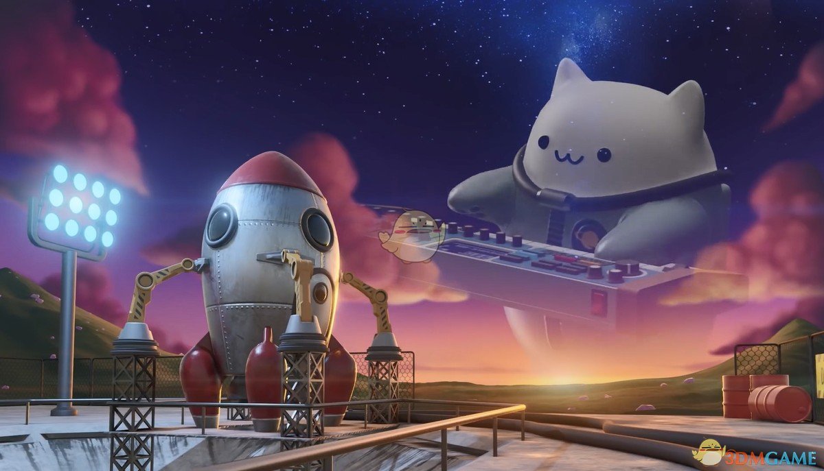 《Wallpaper Engine》Bongo猫3D太空员版本动态壁纸