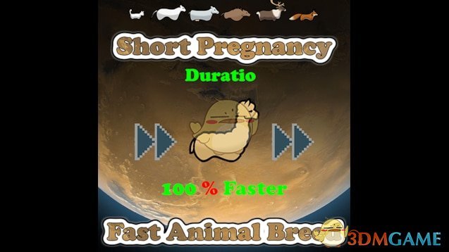 《边缘世界》动物怀孕时间缩短v1.2 MOD