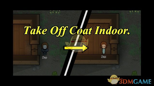 《边缘世界》在室内脱掉外套v1.2 MOD