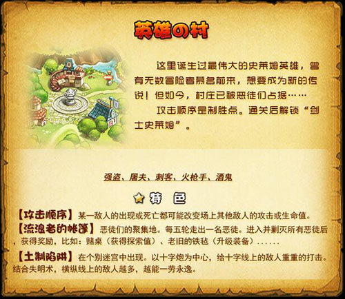 《不思议迷宫》英雄之村通关攻略