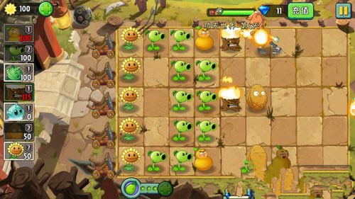 《植物大战僵尸2》功夫世界第四关攻略