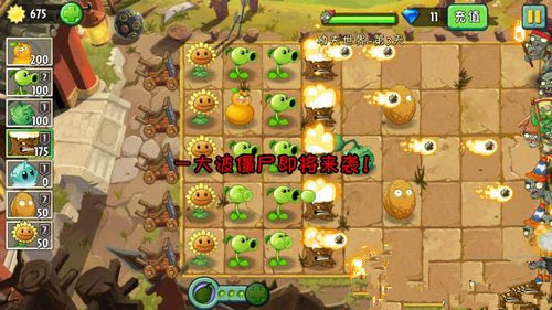 《植物大战僵尸2》功夫世界第三关攻略