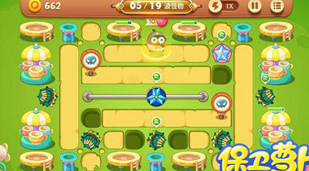 《保卫萝卜3》游乐场第57关通关攻略