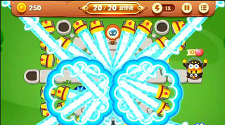 《保卫萝卜3》公园第39关通关攻略