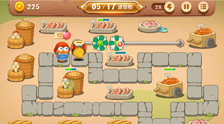 《保卫萝卜3》集市第9关通关攻略