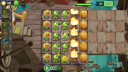 《植物大战僵尸2》海盗港湾第二关攻略