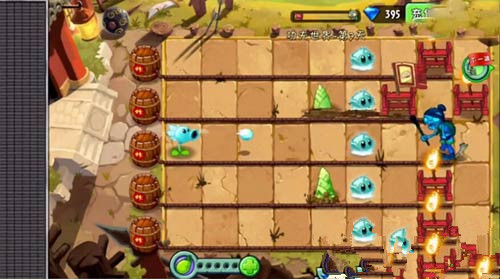 《植物大战僵尸2》功夫世界第七关攻略