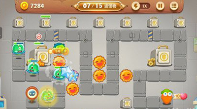 《保卫萝卜3》工厂第7关通关攻略