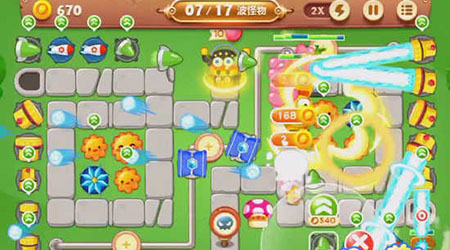 《保卫萝卜3》公园第60关通关攻略